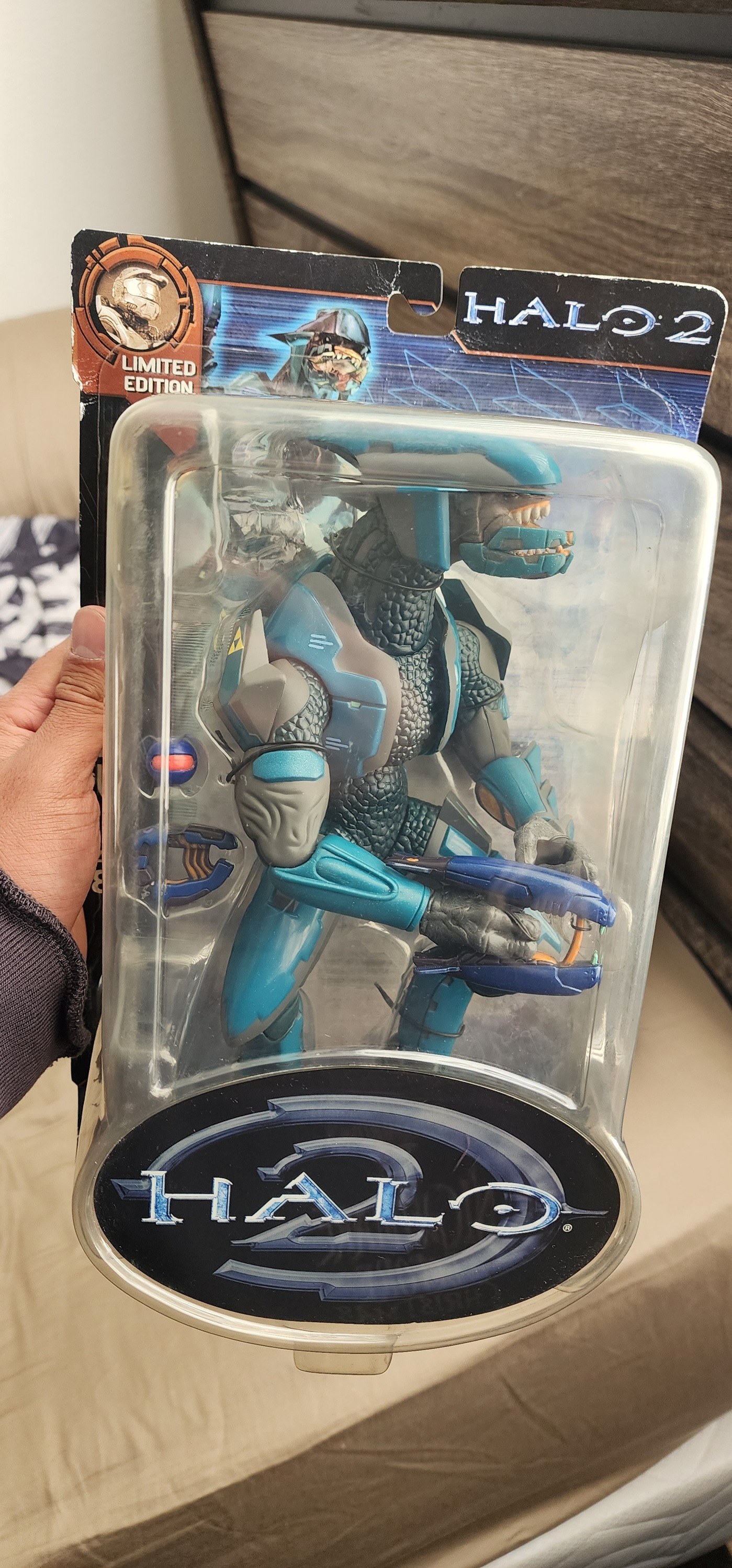 Halo action figure collection with limited edition Halo 2