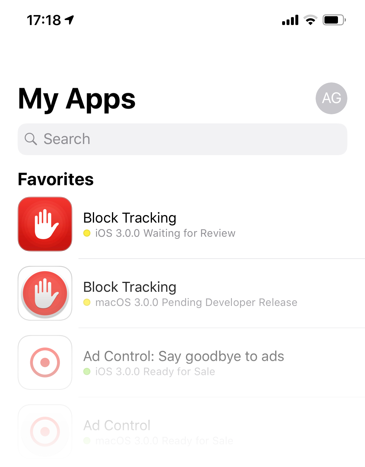Block Tracking