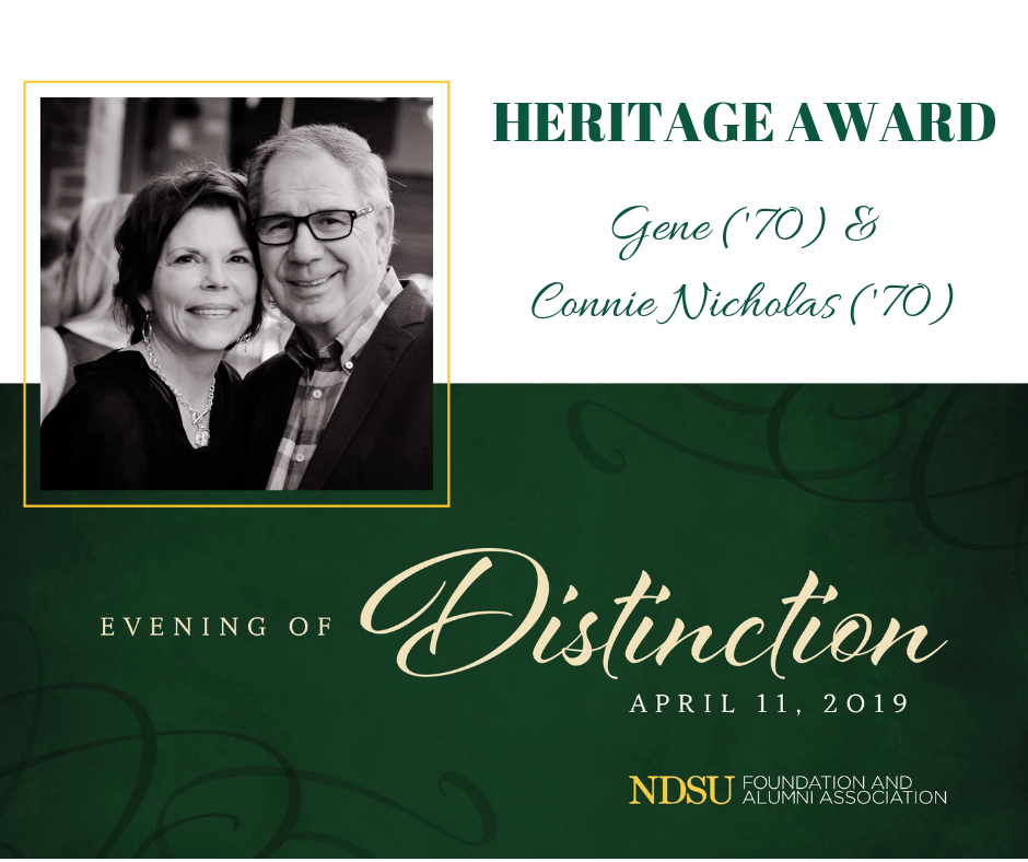 NDSU Foundation - The Heritage Award recognizes alumni who... | Facebook