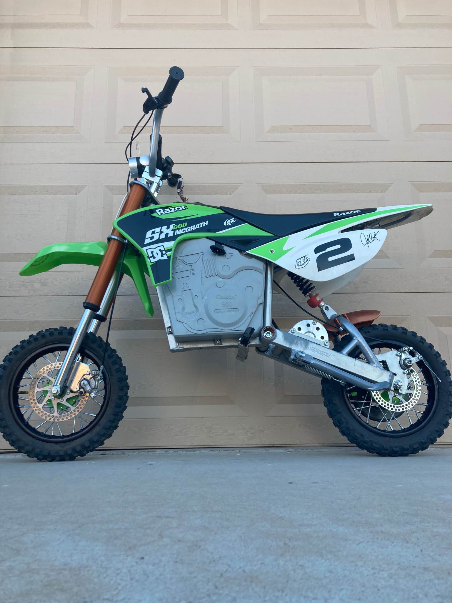SX500 Razor Dirt Bike 52 Volt Modified Electric Bike - Motorcycles ...