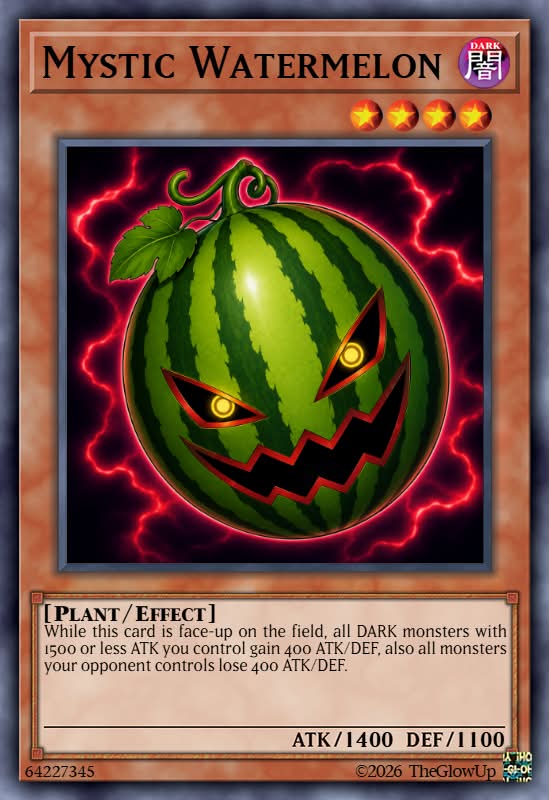 yugioh food cards Chef's Special Recipe - WISU-EN040 - Rare WILL YOU PAY 1000 LP?'