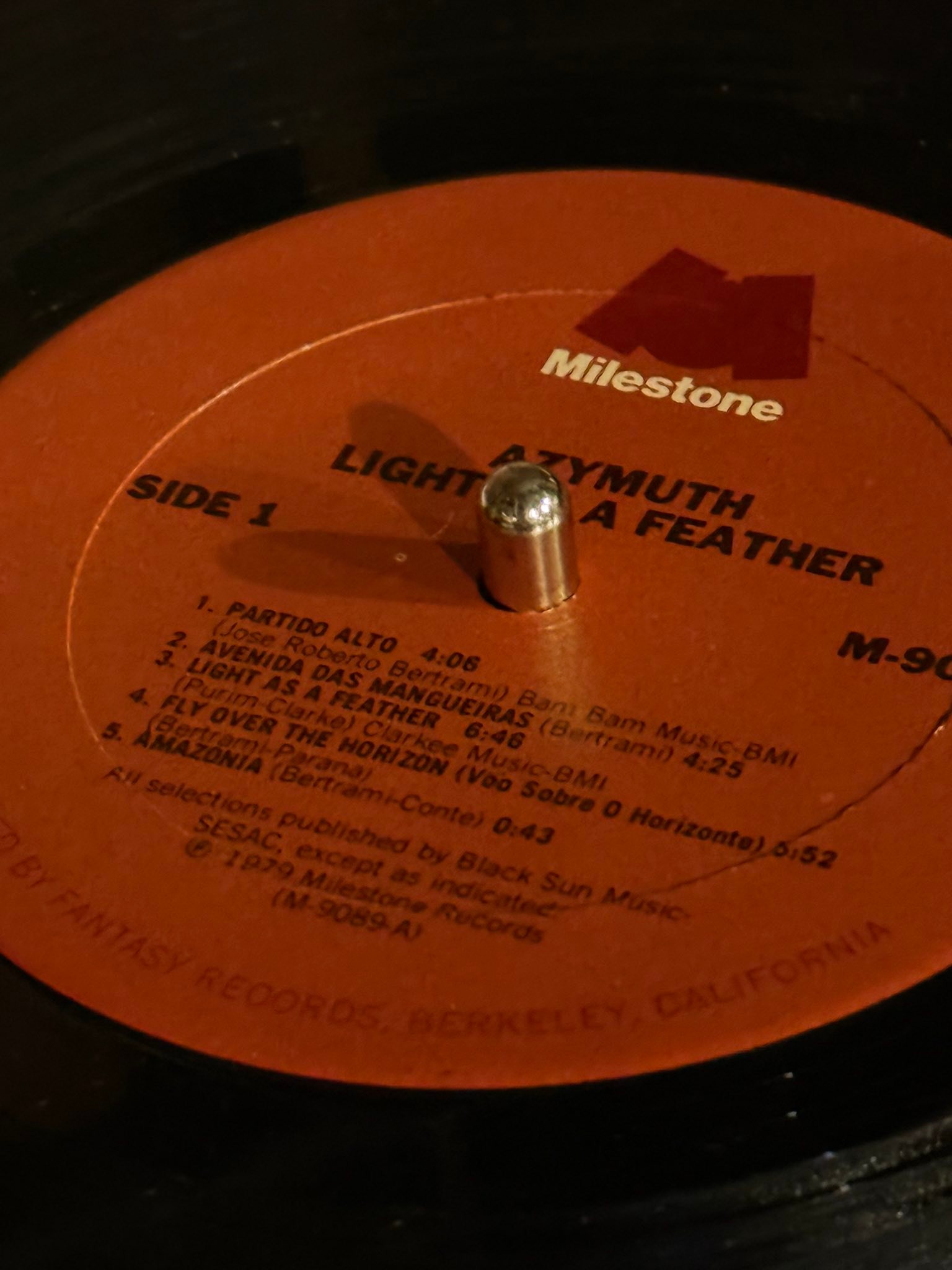 AZYMUTH - LIGHT AS A FEATHER Recorded in Brazil Released in 1979