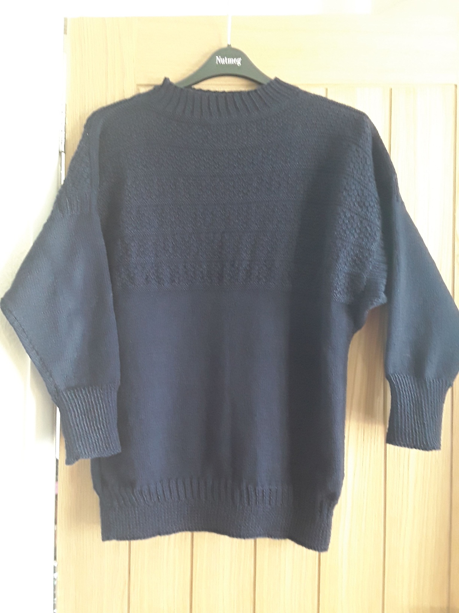 This is my first attempt at knitting a Fisherman