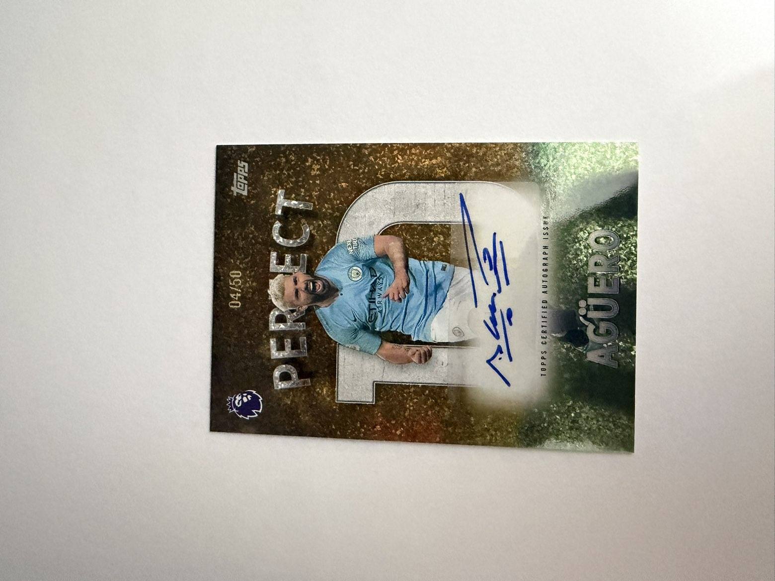 What is the value of a 2026 Topps Premier League Stickers Sergio