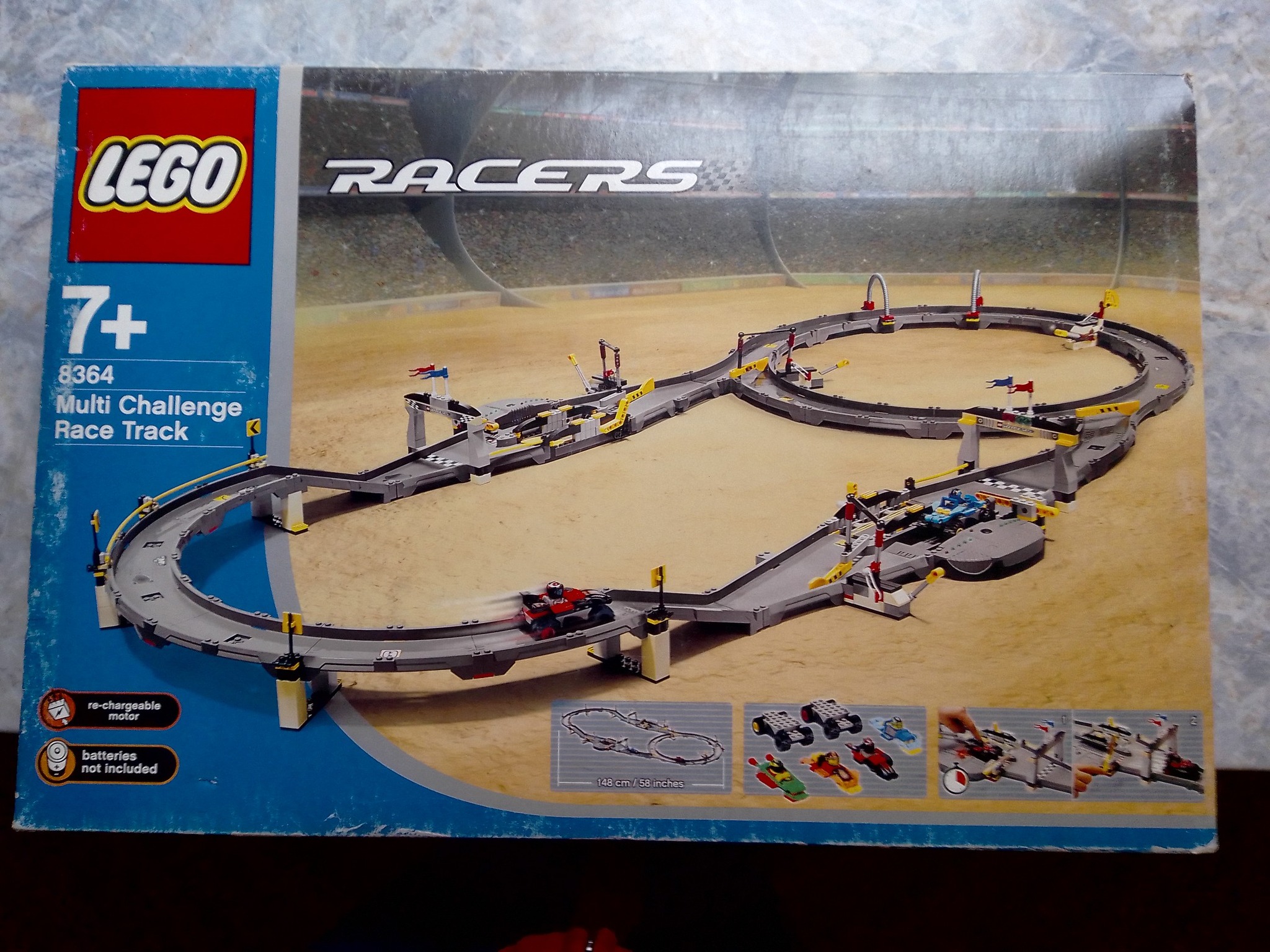 Lego Racers 8364 Multi Challenge Race Track set from 2003