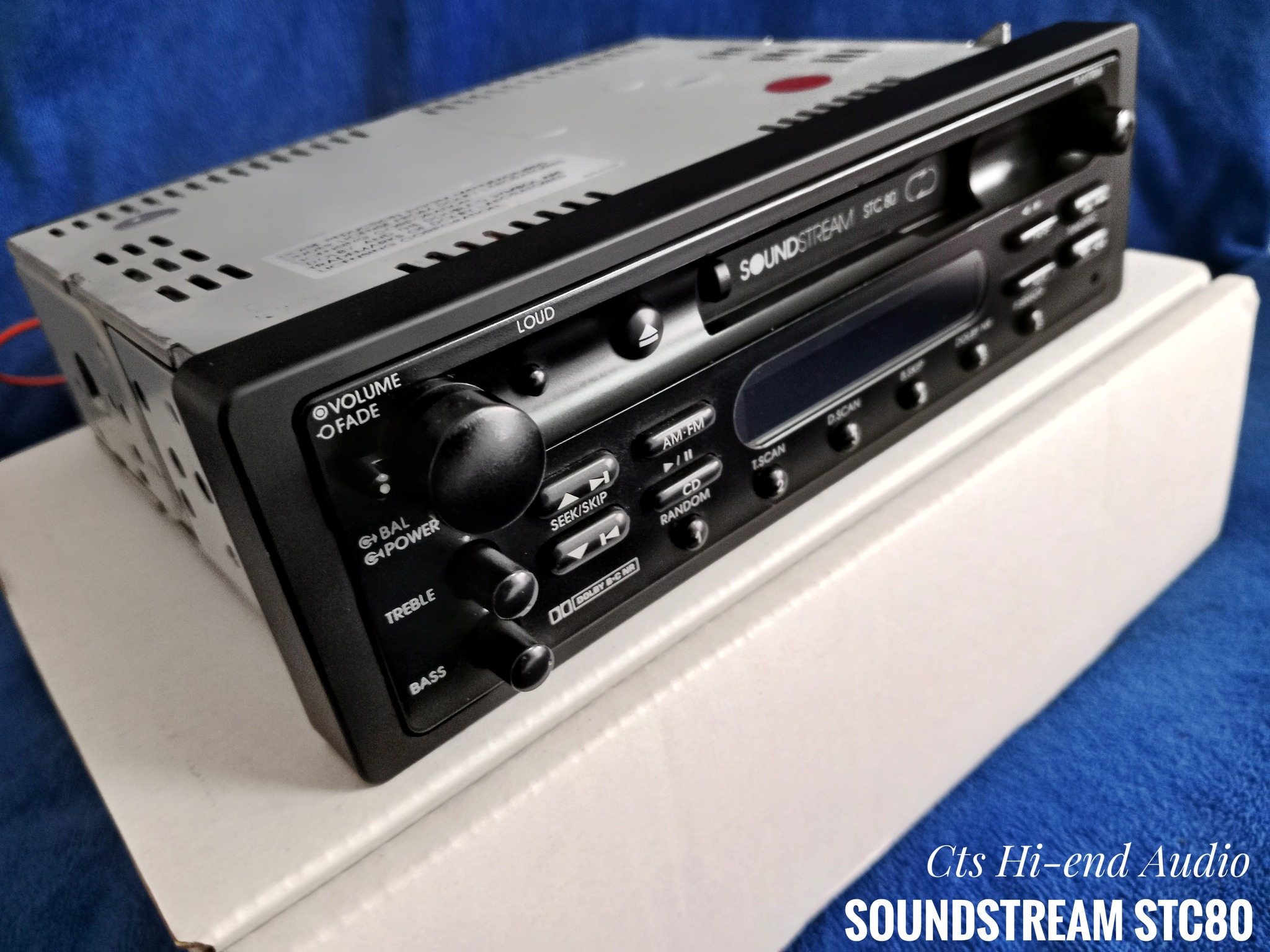 サウンドストリーム　STC80 📼 Soundstream STC80 The perfection of the analog era.
