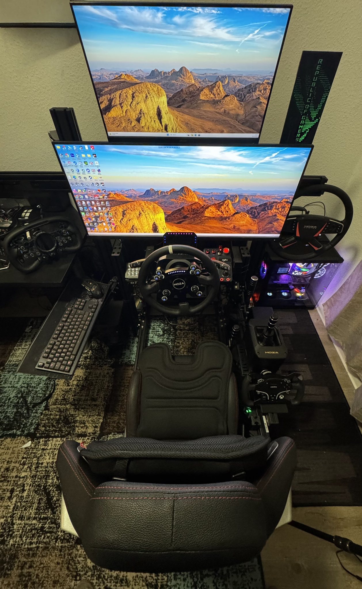 MOZA Racing Global Community | “Just upgraded my rig with a full Moza ...