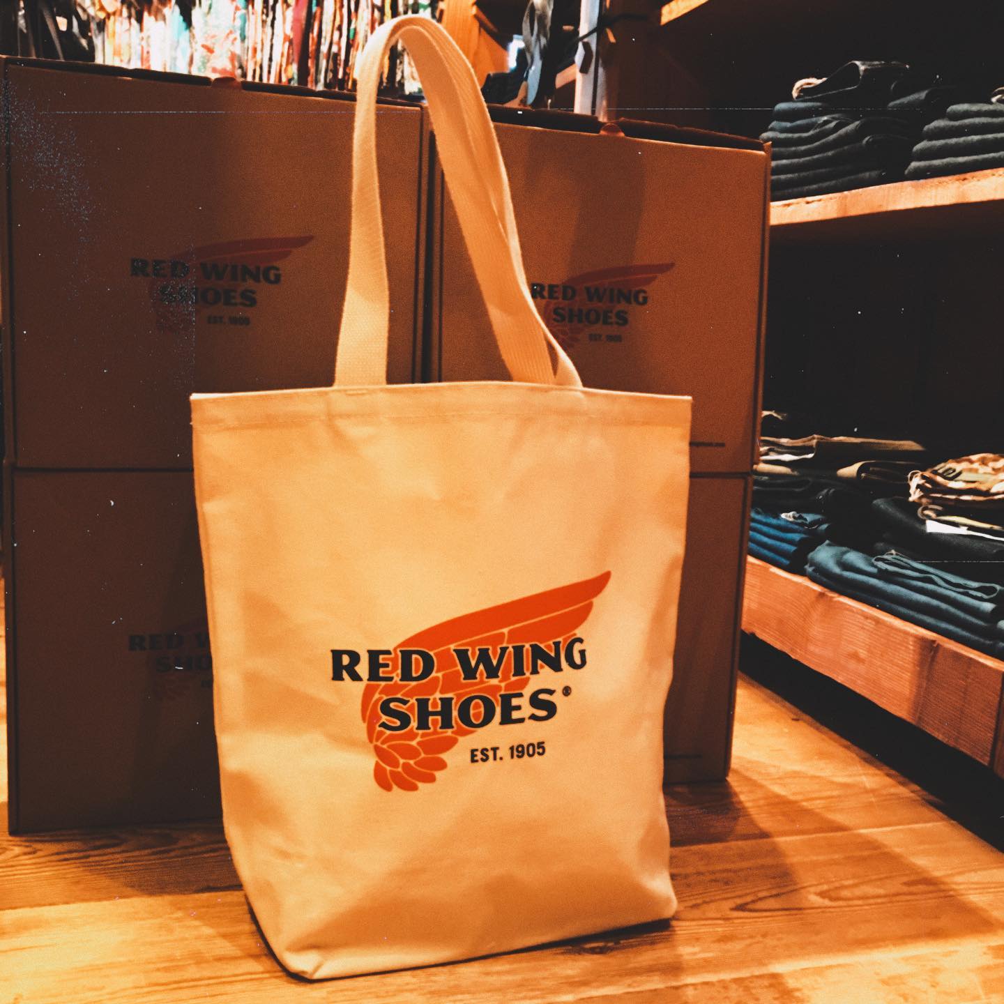 JUNKY - REDWING CANVAS TOTE BAG お問い合わせ多数頂いておりました 