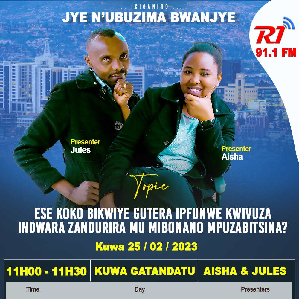 TV1 Rwanda - ESE KOKO BIKWIYE GUTERA IPFUNWE KWIVUZA... | Facebook