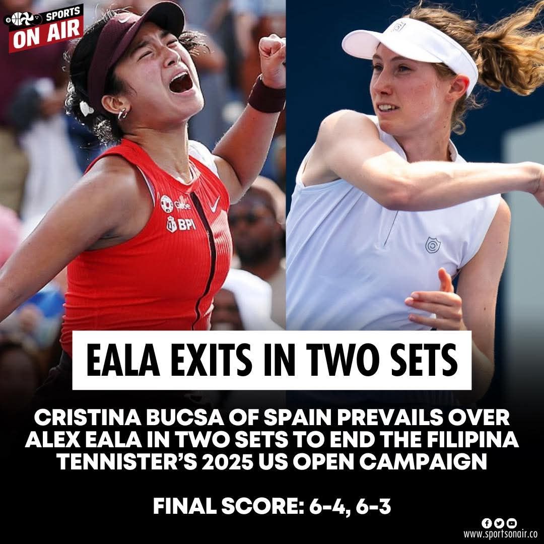Jason - Alex Eala is out of the US Open after suffering a straight-set ...