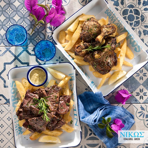 Nikos - Eat meat the #Greek way, coalgrilled to perfection! 🍖🇬🇷 Call ...