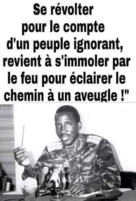 Remy Ngono Arret Sur Image A Qui S Adresse Thomas Sankara Quel Est Le Peuple Le Plus Lache Et Le Plus Peureux D Afrique Facebook