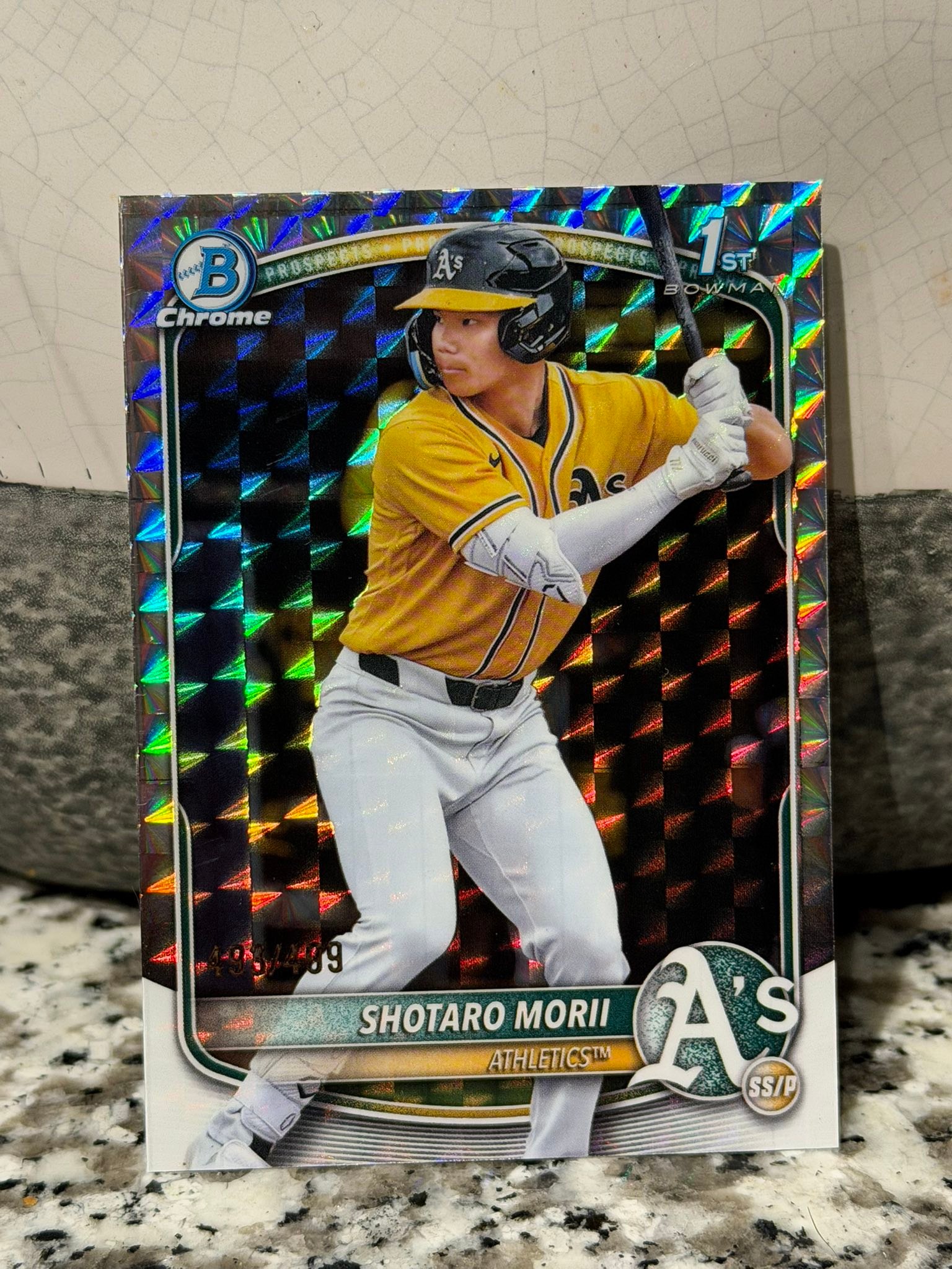 Shotaro Morii 2025 Bowman Chrome autograph cards for sale