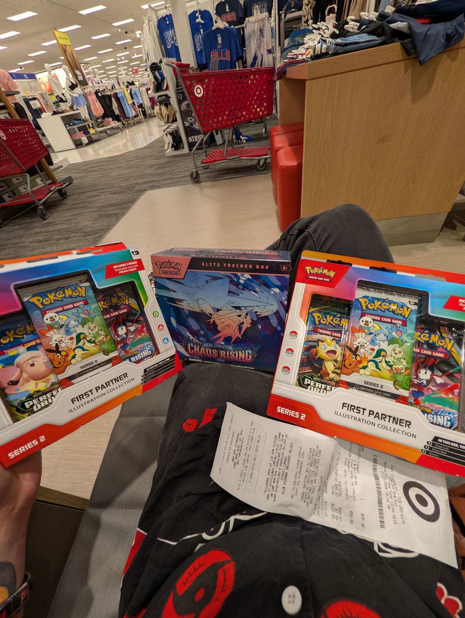 Retail Pokémon cards found at Target