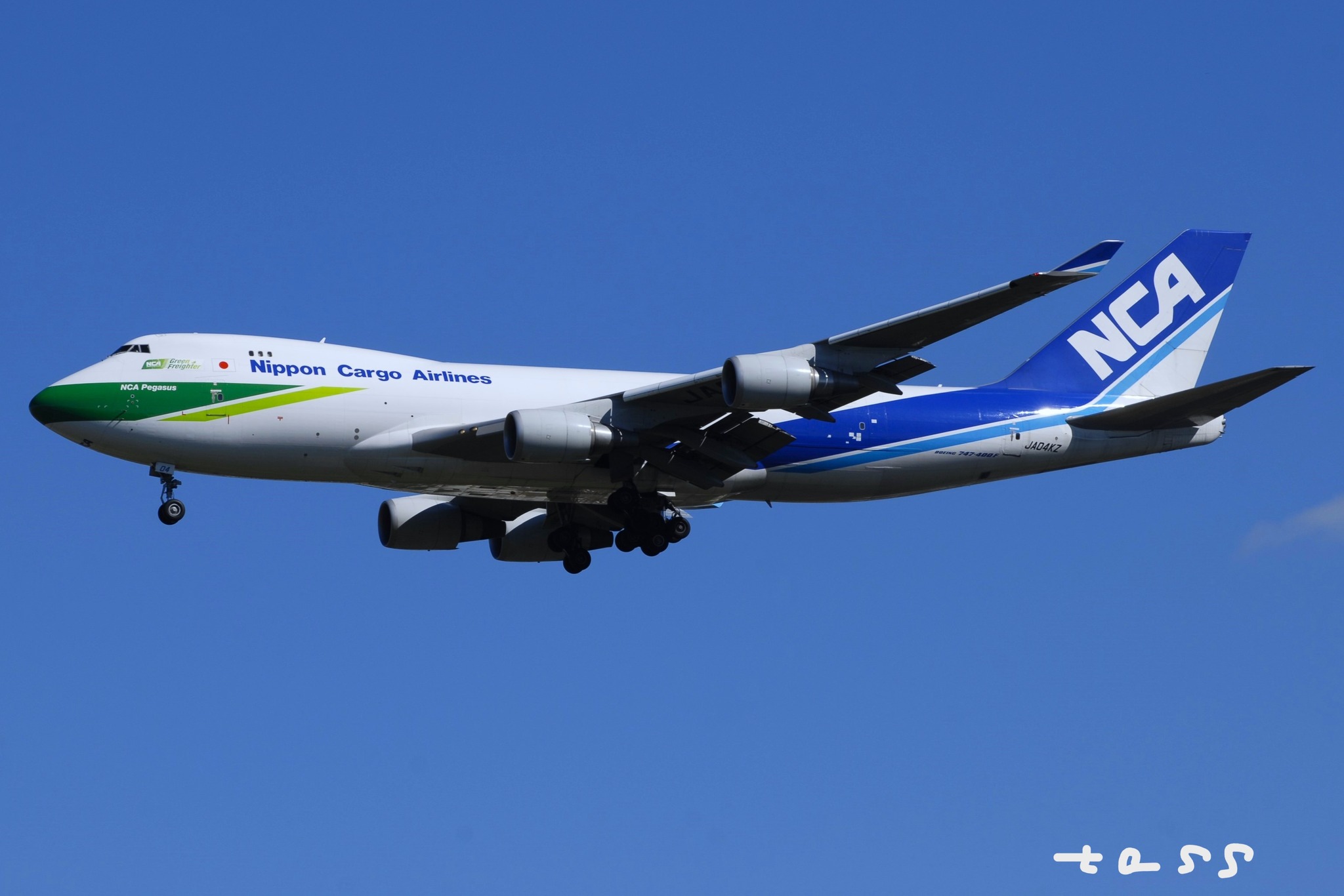 Nippon cargo airlines Boeing 747 freighter