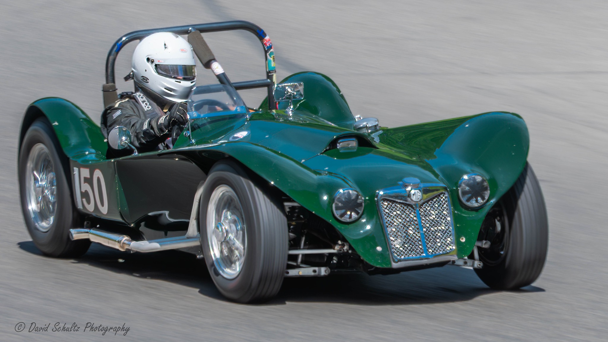 Ken Miles' 1954 MG R2 'Flying Shingle' car