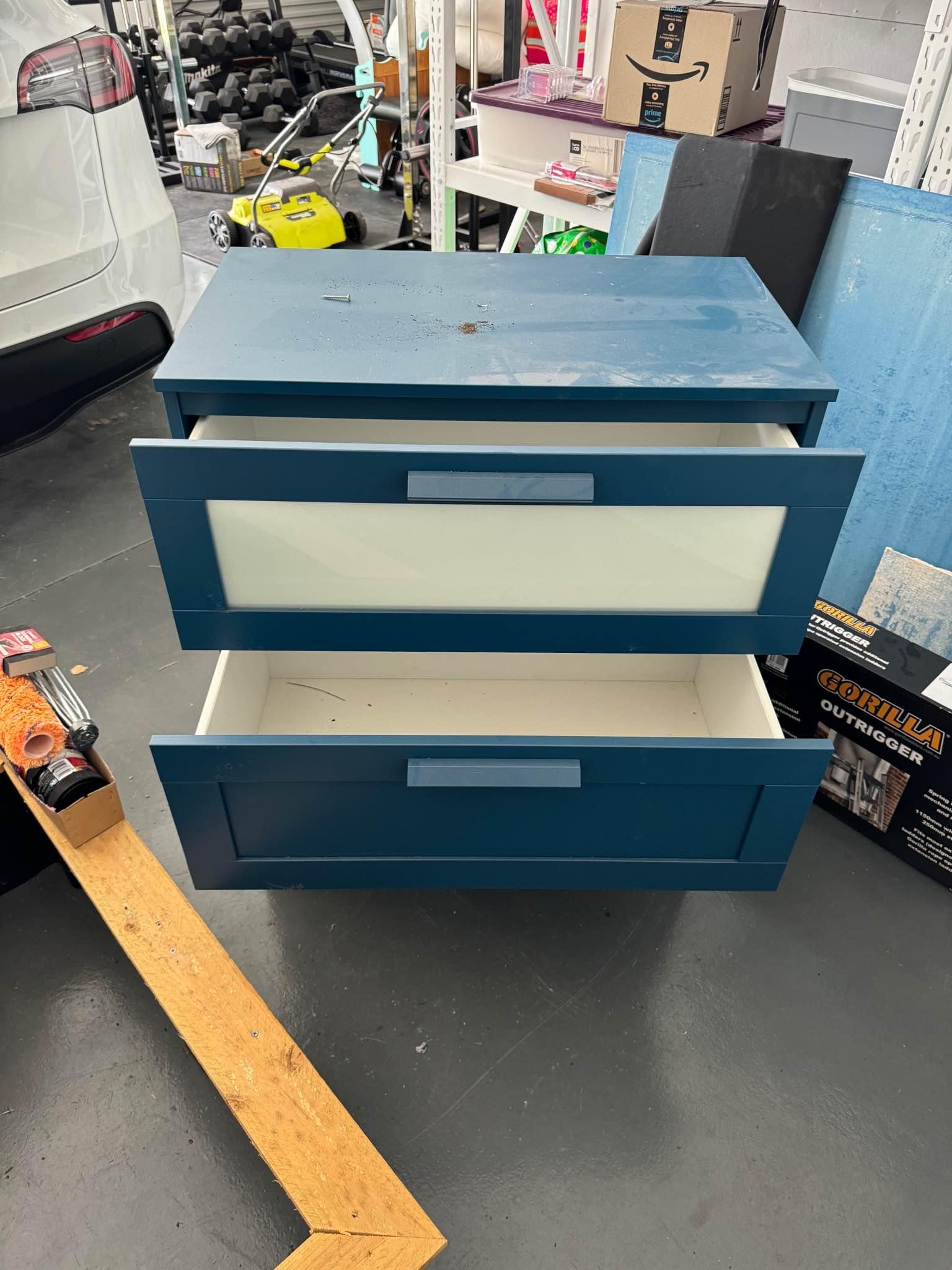 IKEA brimnes blue chest of drawer - Dressers & Chests of Drawers - Brisbane, Queensland, Australia | Facebook Marketplace