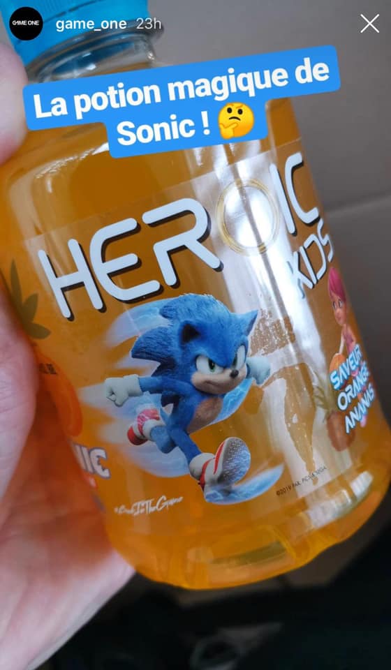 Heroic Life - Heroic X Sonic : la boisson du petit...
