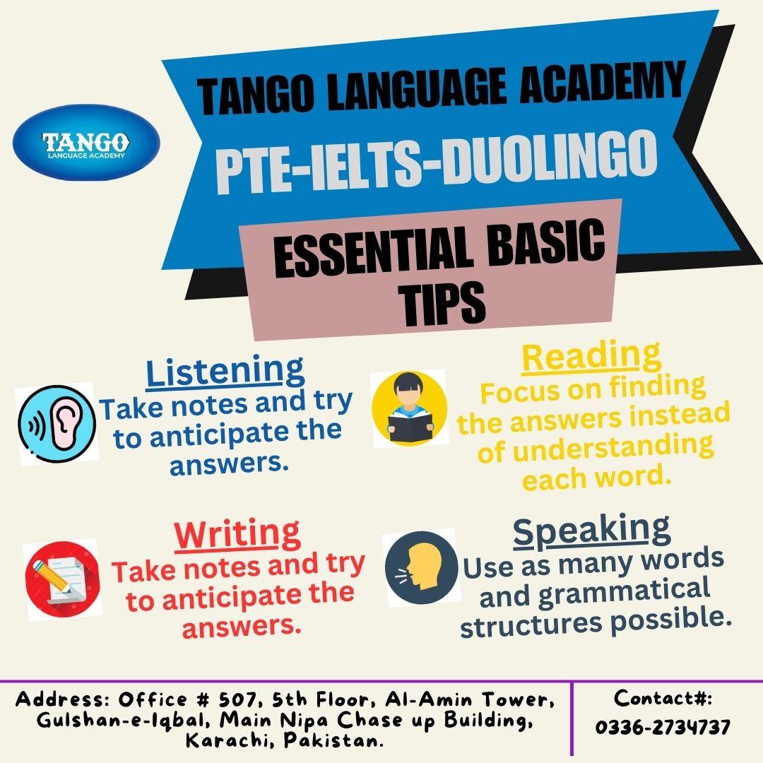 Tango - Language Academy | Karachi