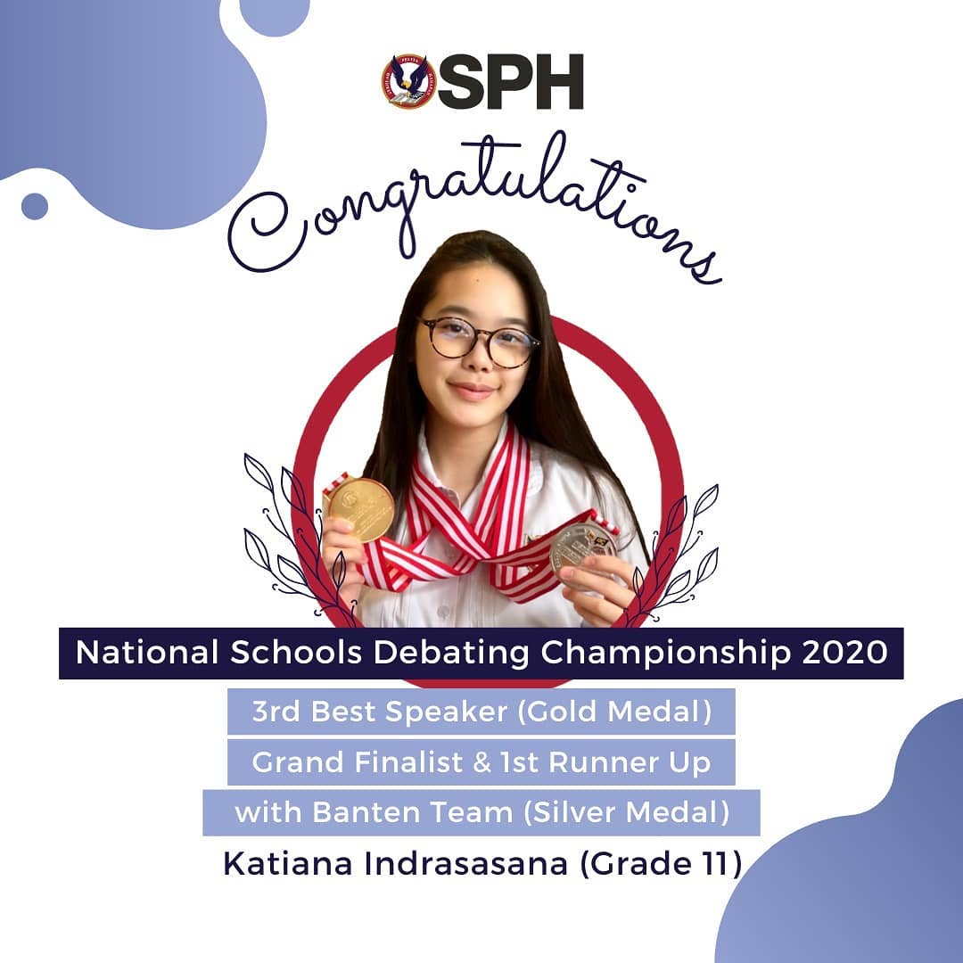 CONGRATULATIONS TO KATIANA... - Sekolah Pelita Harapan | Facebook