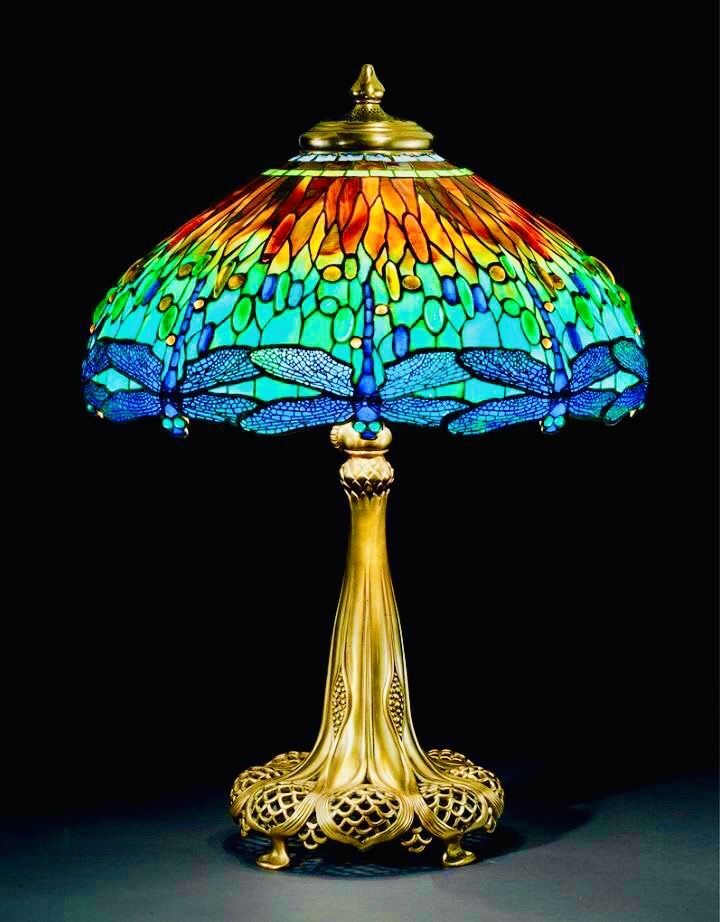 Crafted at the turn of the 20th century by Louis Comfort Tiffany