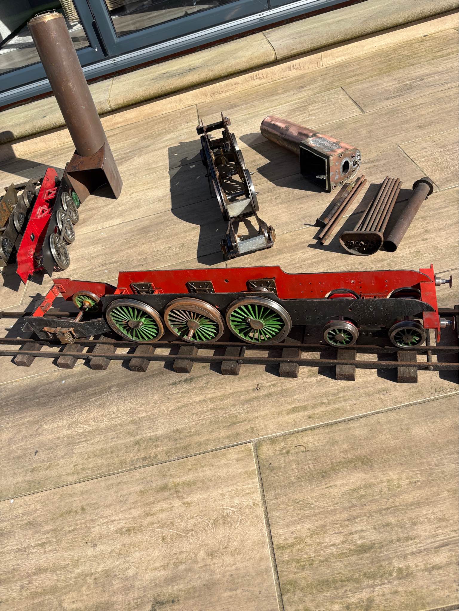 Brass logging locomotive collection for sale