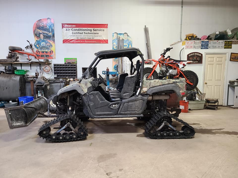 RN + DH - redneck rig all loaded up for some fun!!! the...
