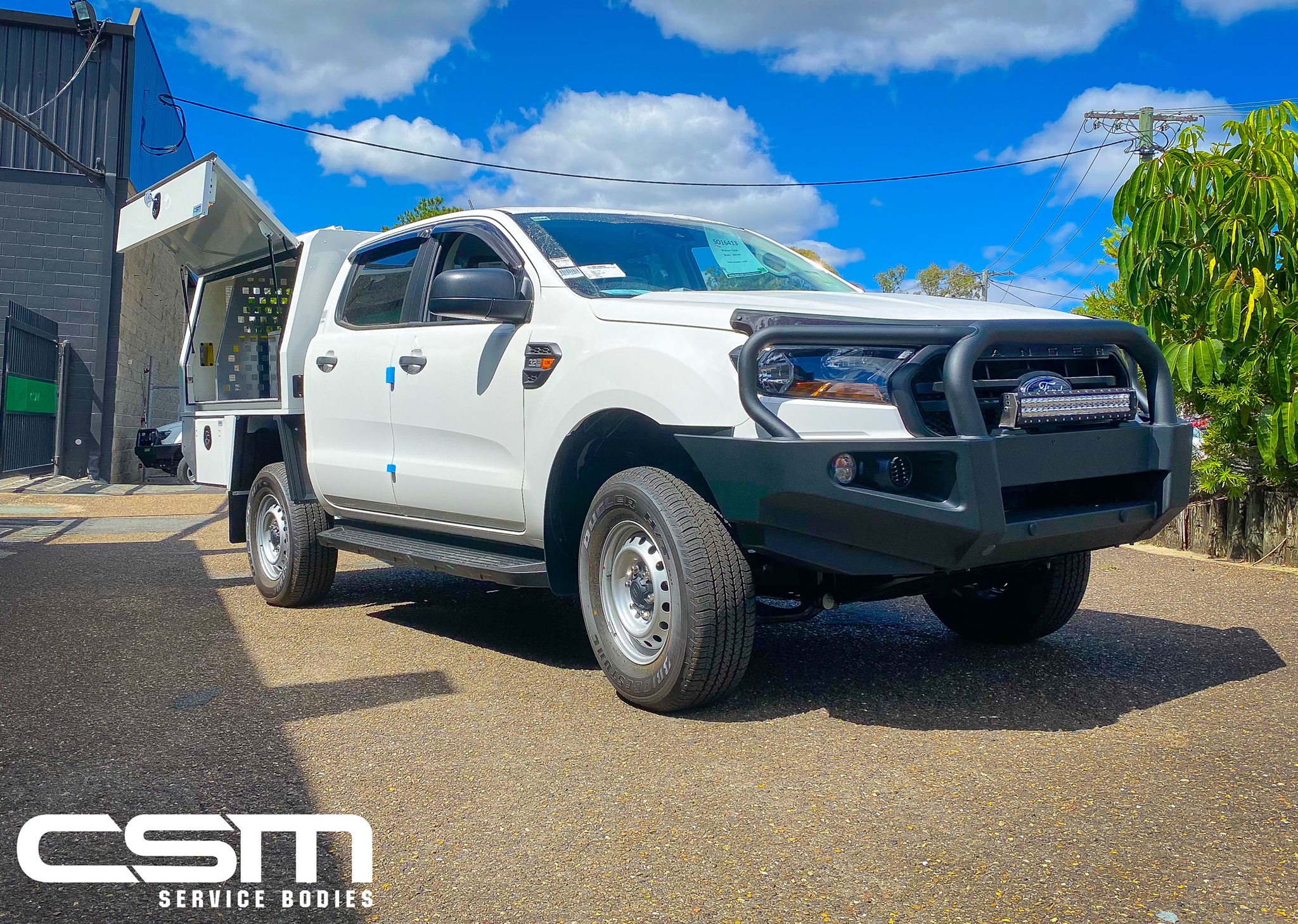 🔵 FORD RANGER with CSM FULL BODY... - CSM Service Bodies