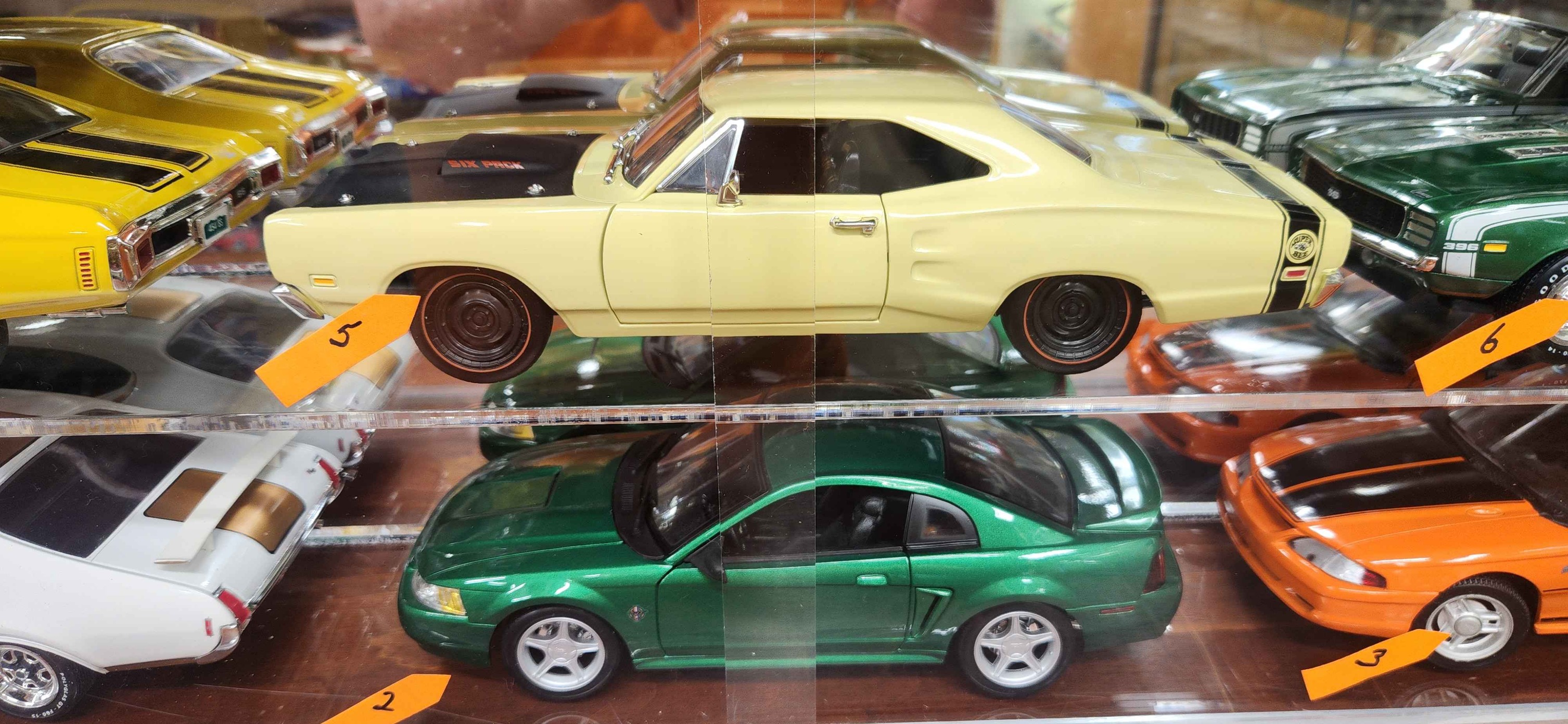 Collectible die-cast metal 1:18 scale model car from the Ertl