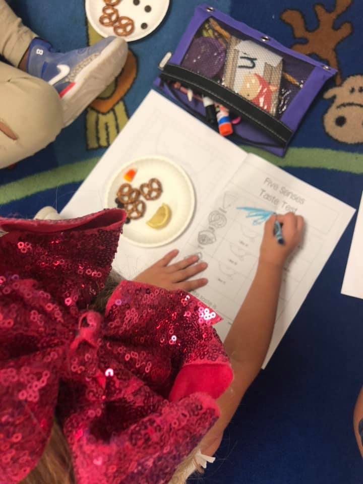 Ms. Larkin’s class did a taste... - Foley Elementary School