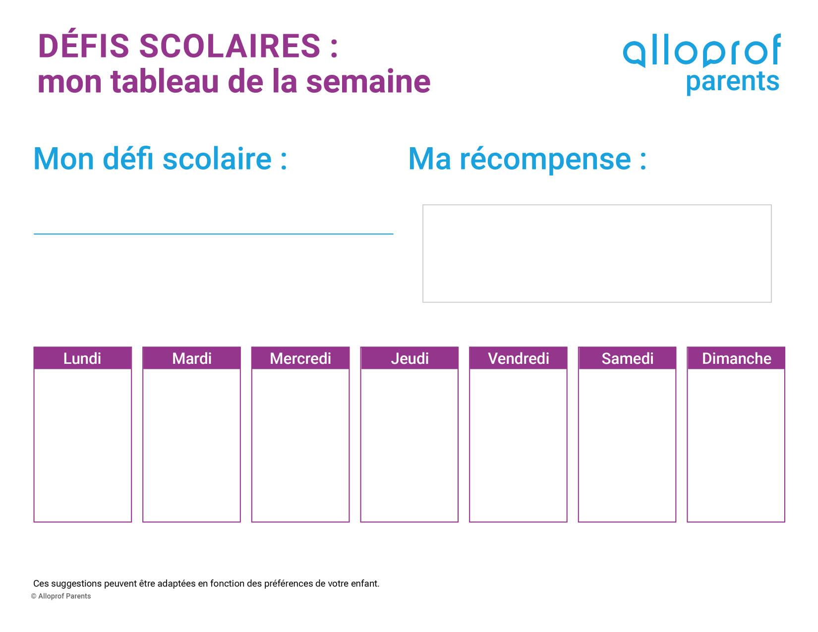 Le mythe de l'efficacité des récompenses pour motiver les enfants