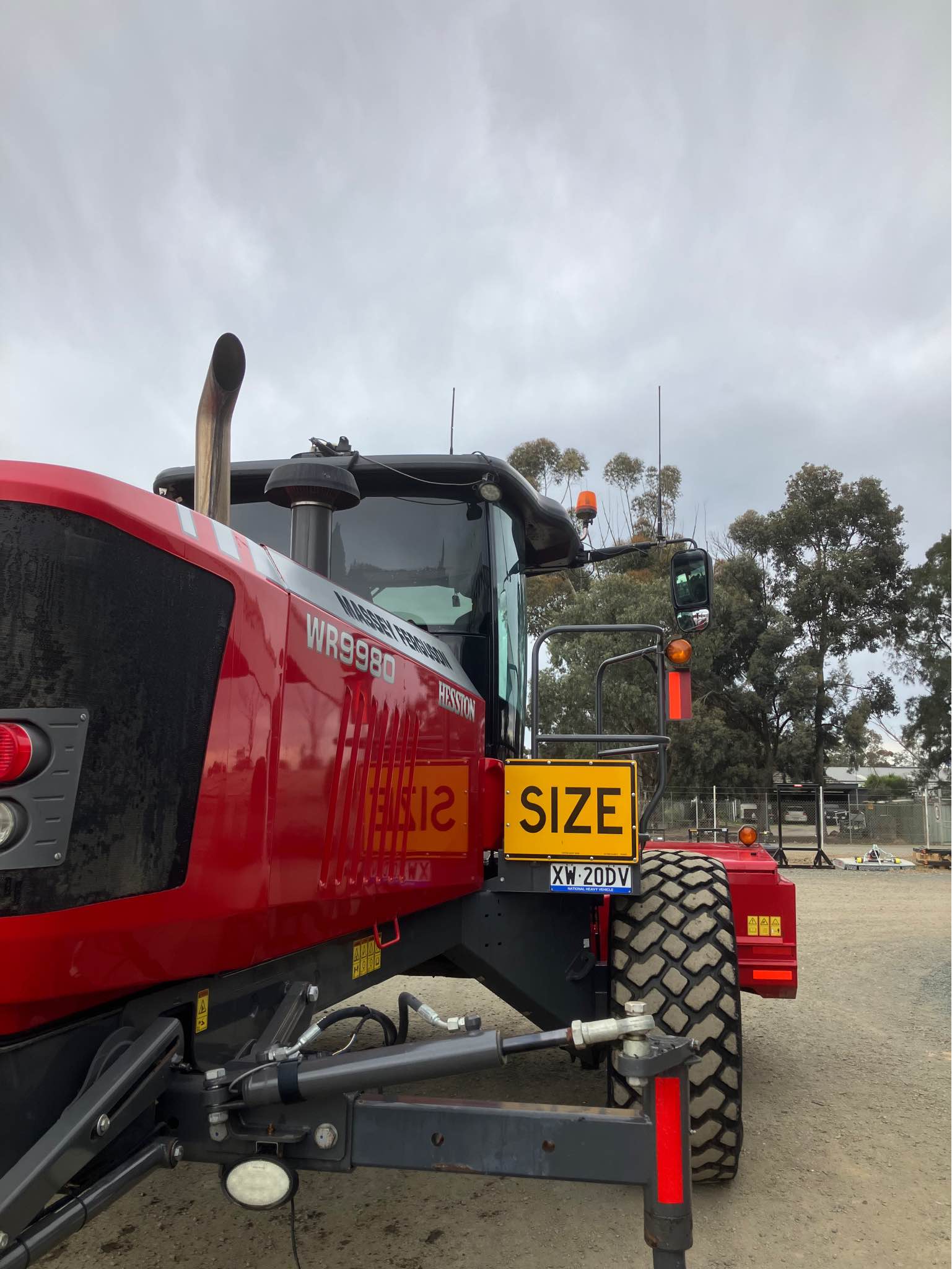 2022 Massey Ferguson wr9980