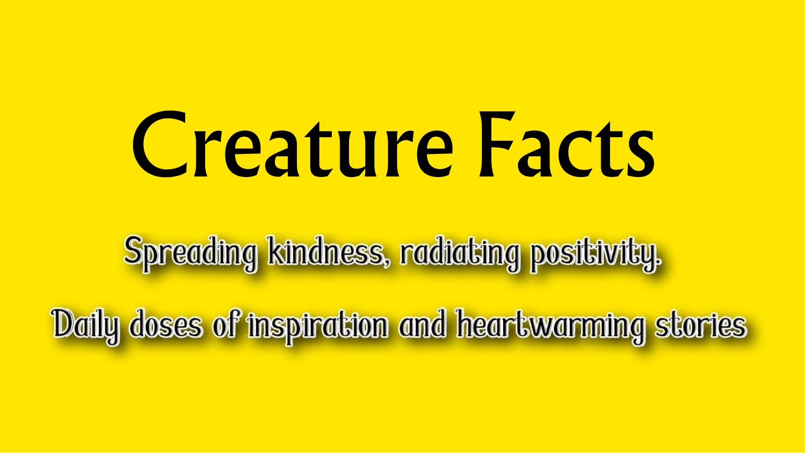 Creature Facts