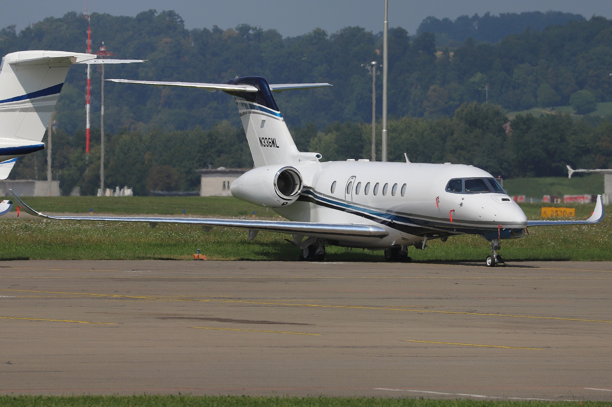 Zürich 16.8.2025, N336ML, Cessna 700 Longitude, Airwolf Ltd.