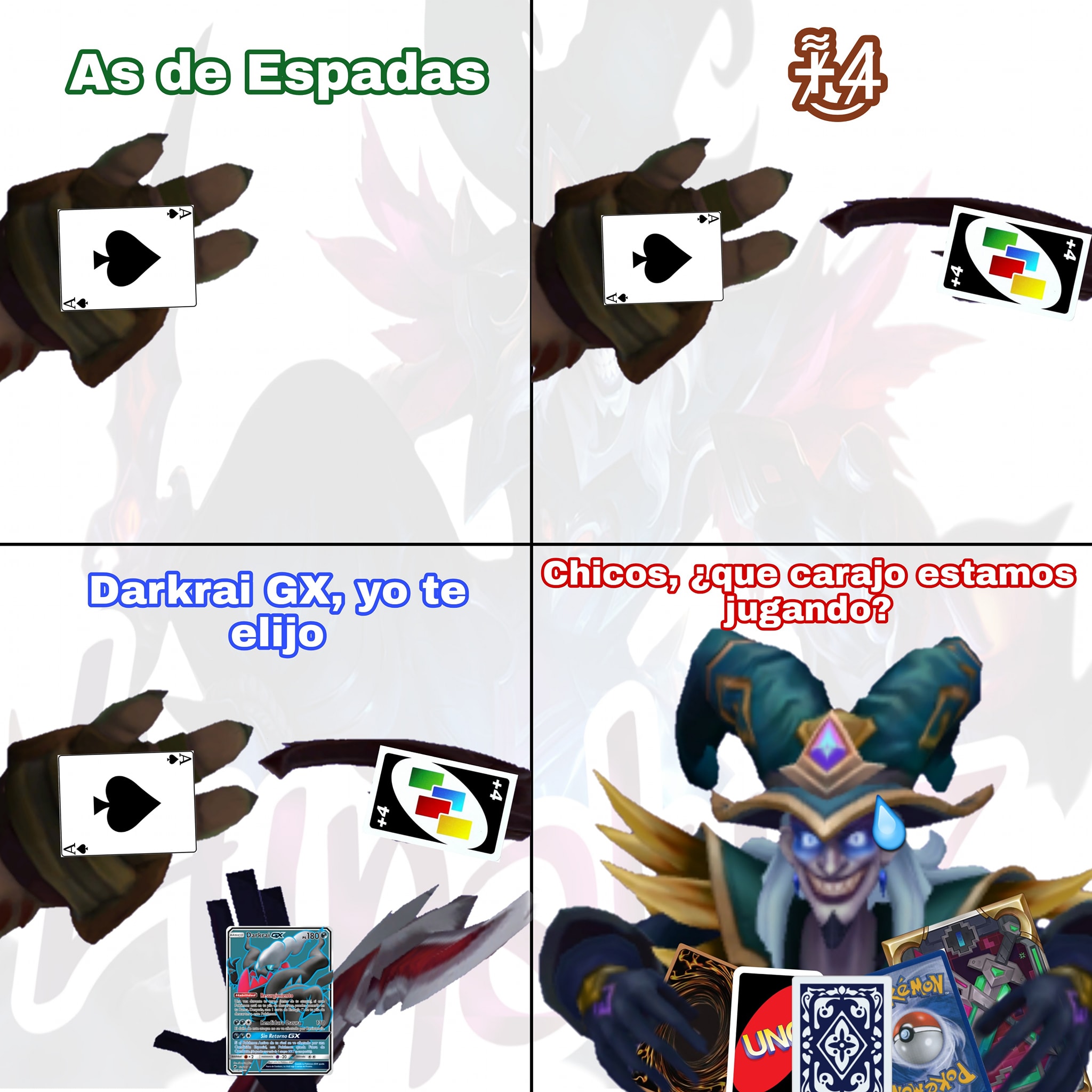 Shaco : Ni modo, Invoco al... - Lunaluiz -Memes de Lol-
