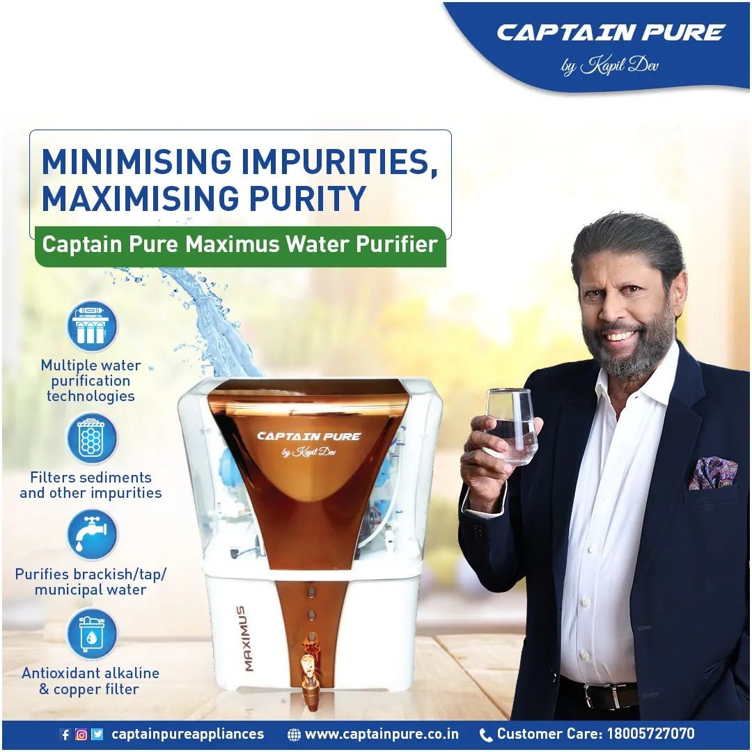 Captain Pure Appliances - Infuse a new level of purity in your drinking ...