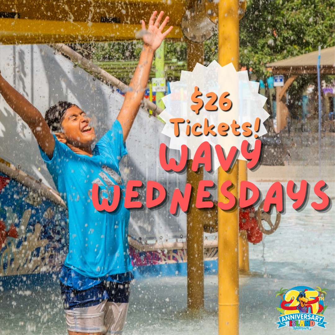 Make a splash this summer with Wavy... - Island Waterpark