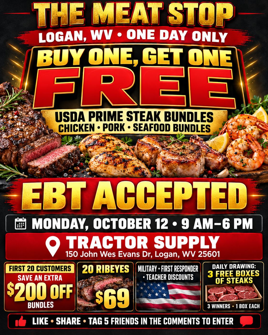 THE MEAT STOP TAKEOVER-LOGAN