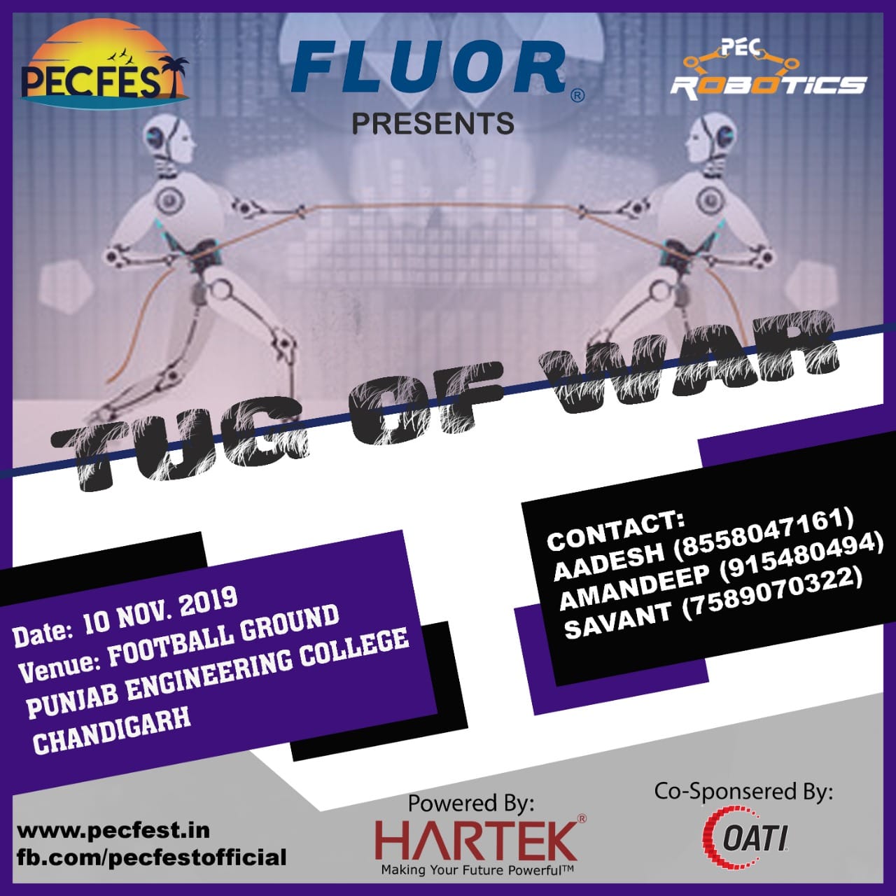 Buck-up techagoons😎😎 Most awaited... - Robotics Society PEC | Facebook