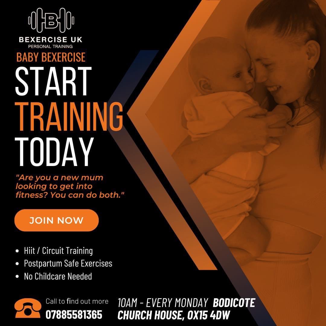 Local mamas, start your week off right with a sweaty bring your baby ...
