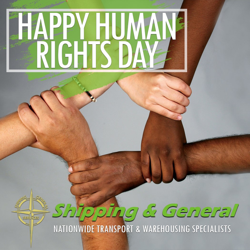 HAPPY HUMAN RIGHTS DAY!... - Shipping & General Transport | Facebook