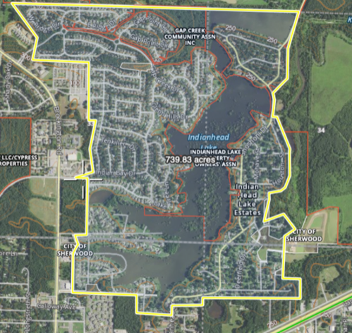 The yellow... - Indianhead Lake Property Owners Association