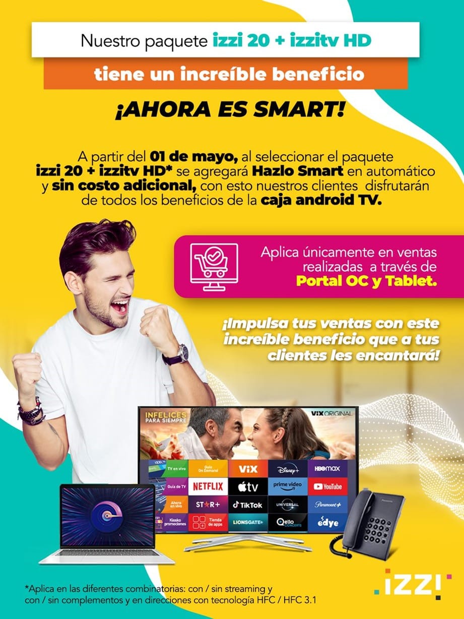 IZZi - 🔥💻 ¡Te damos el 𝗗𝗢𝗕𝗟𝗘 𝗗𝗘 𝗩𝗘𝗟𝗢𝗖𝗜𝗗𝗔𝗗 para tu internet! 💻🔥 💥 𝗜𝗭𝗭𝗜 ...