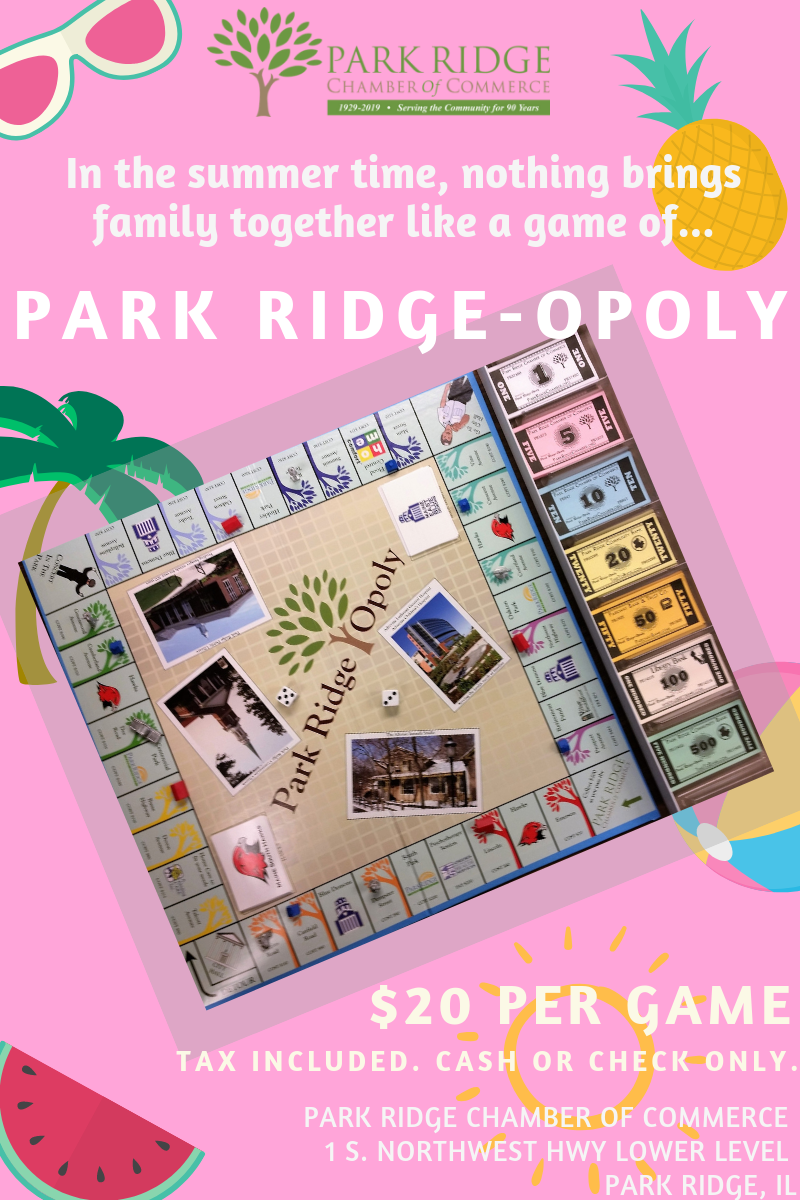 Park Ridge-Opoly is the... - Park Ridge Chamber of Commerce | Facebook