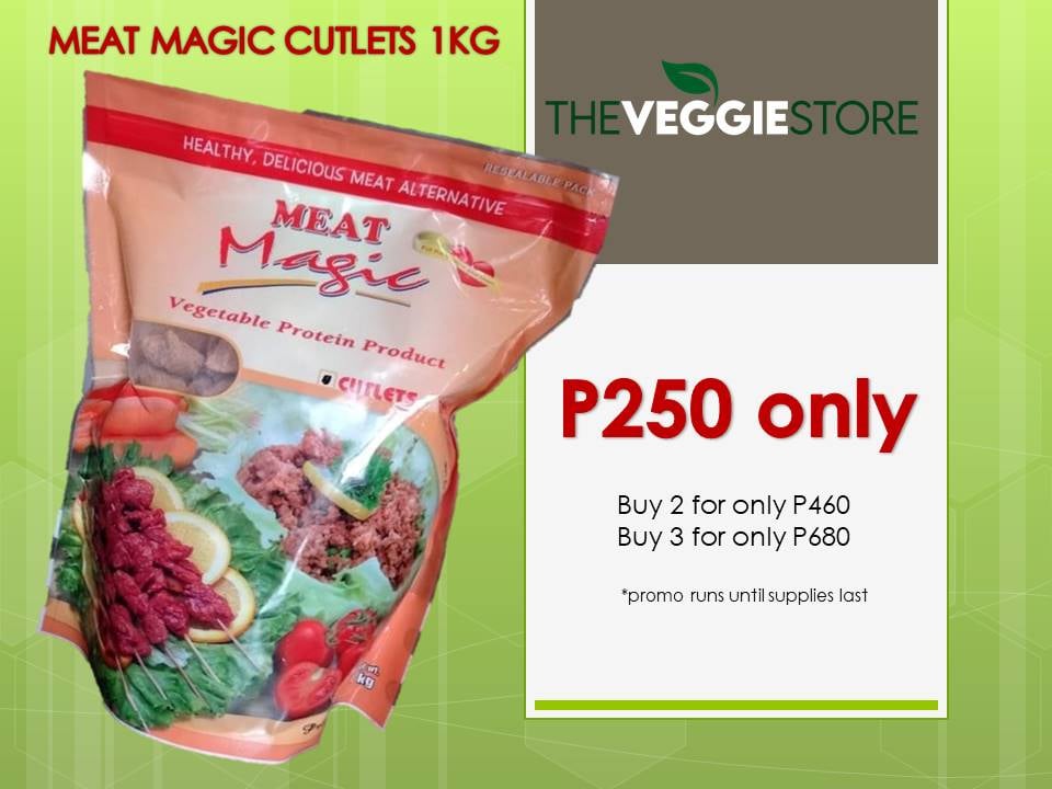 Sagot namin ang Meat Magic Cutlets nyo... - The Veggie Store