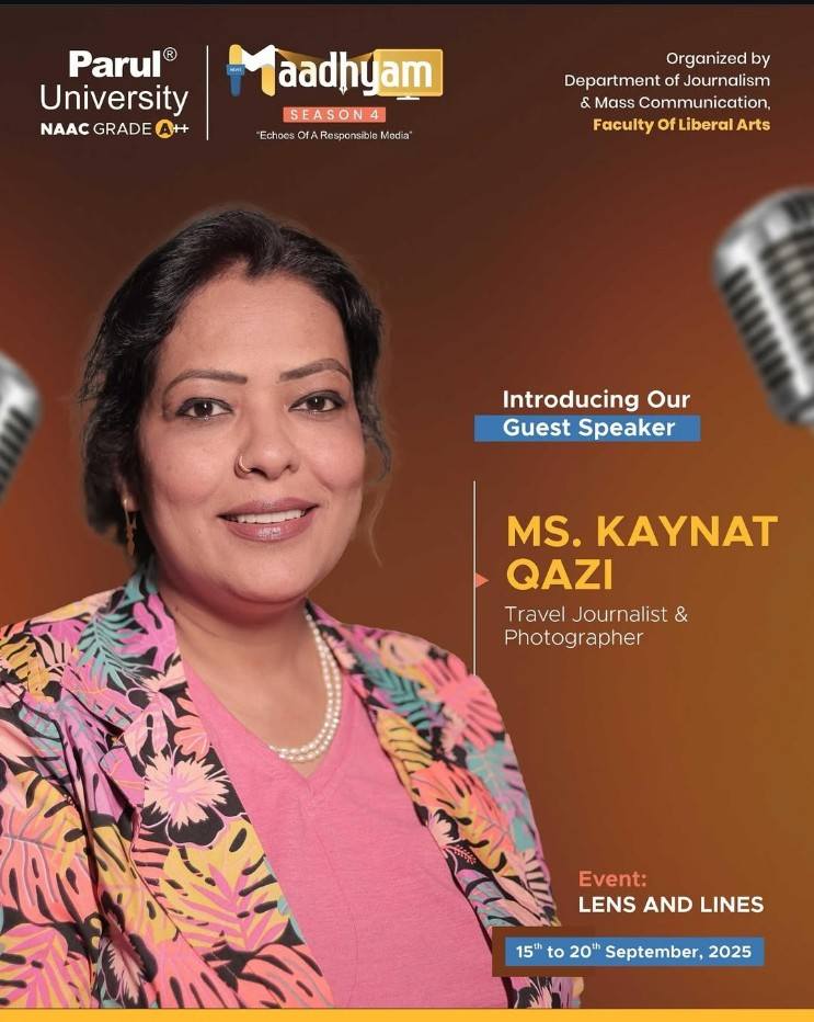 Kaynat Kazi - Honored to have been invited as the Chief... | Facebook