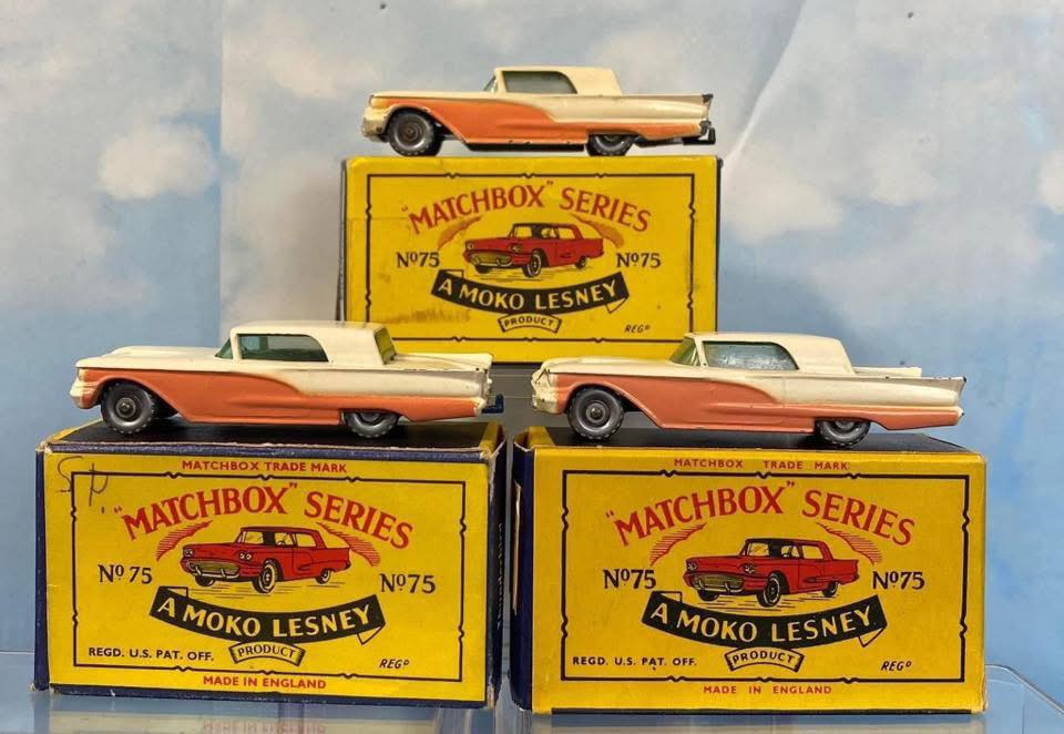 Lesney Matchbox Ford Thunderbird #75 Condition Report
