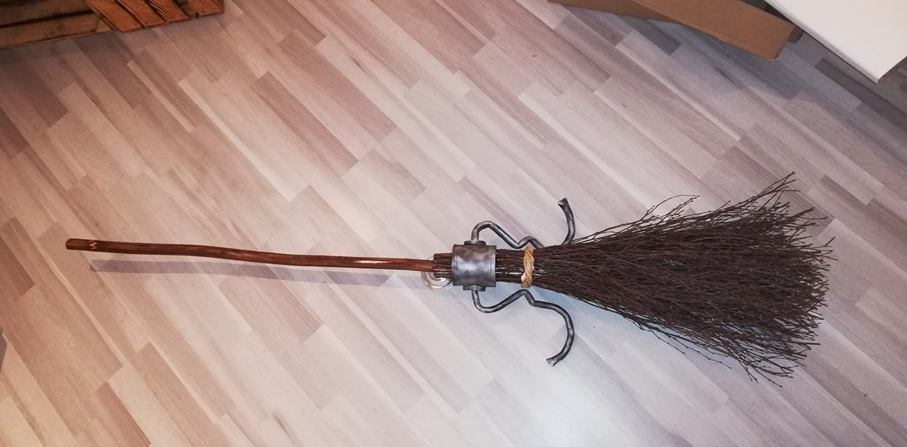 Arthur Weasley's broom is inspired by his love of Muggle