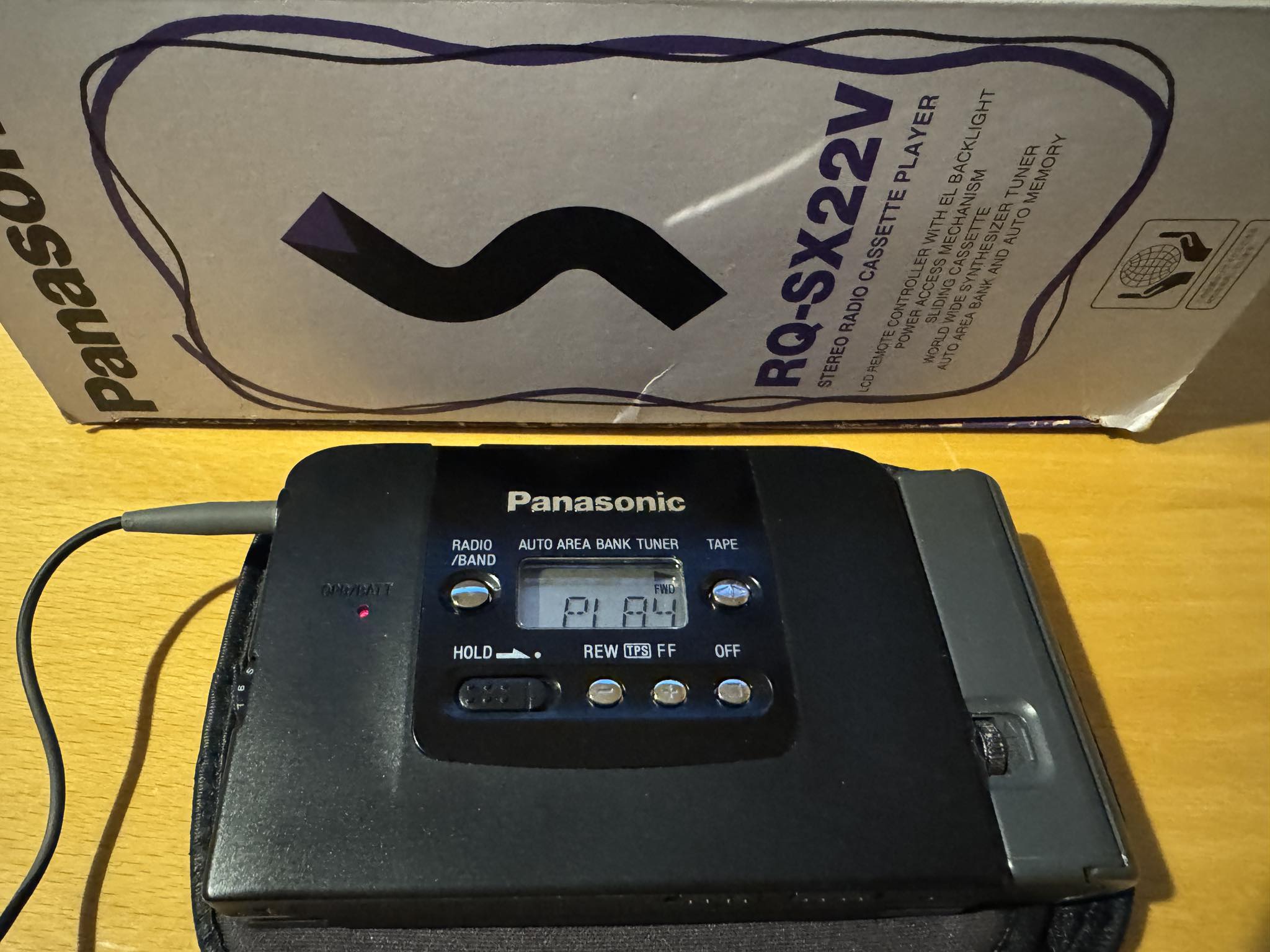 Panasonic RQ SX5, next task! One of the best built Panasonic units