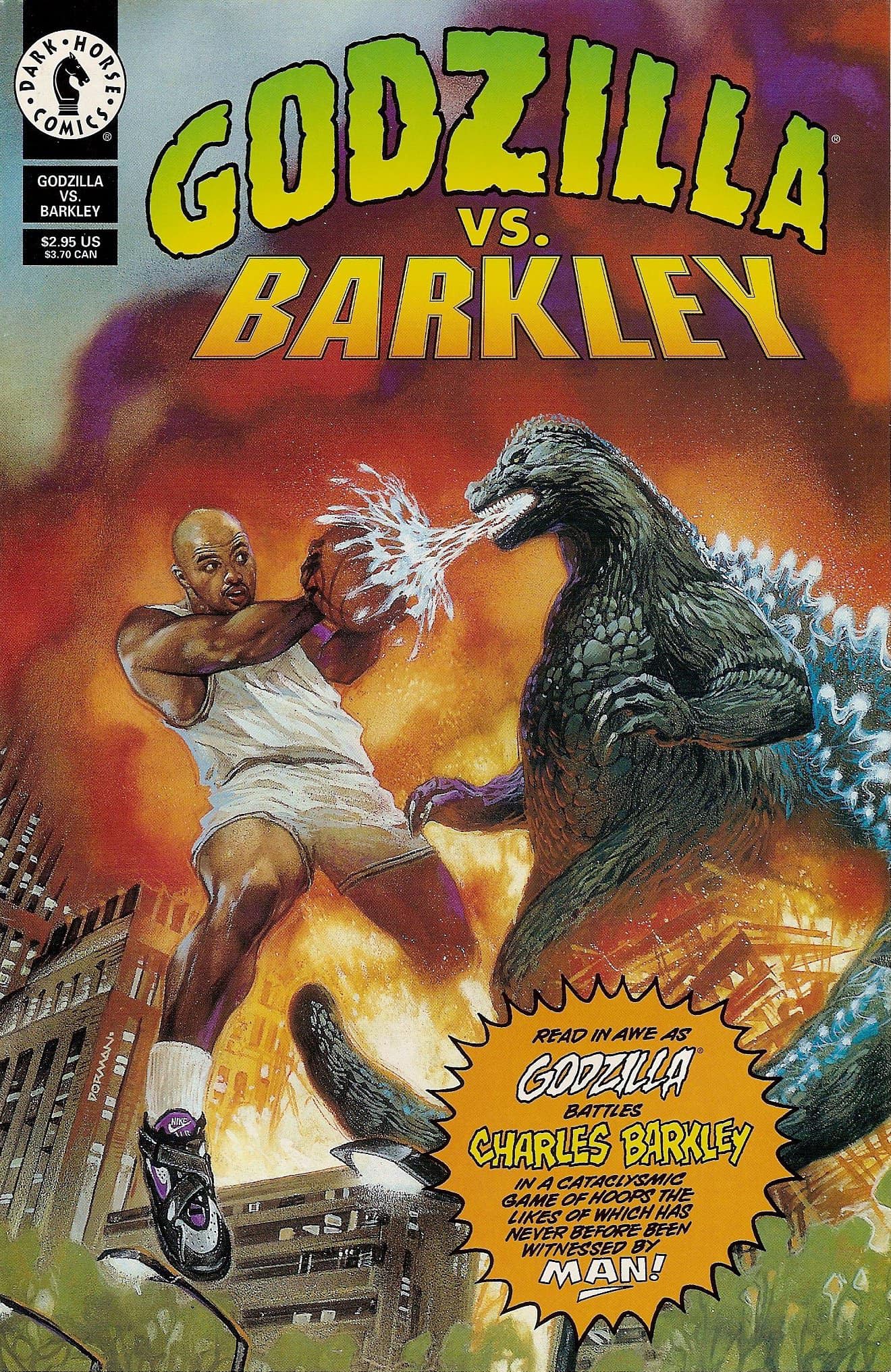 Would you like to see Barkley vs Godzilla retroed? In 1992, Nike